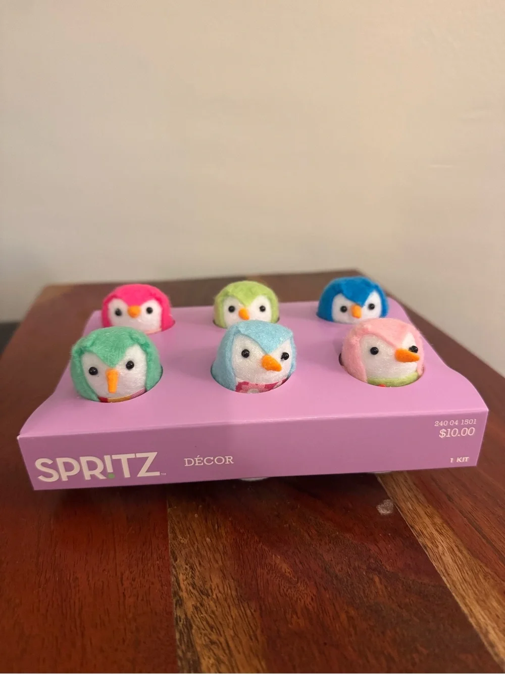 NWT Target Featherly Friends Spritz Easter Mini Birds: Set of 6